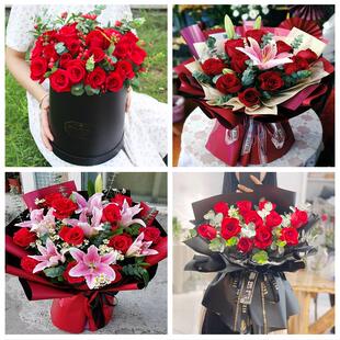 520情人节红玫瑰鲜花生日花束湖南邵阳市邵东县新邵县邵阳县同城