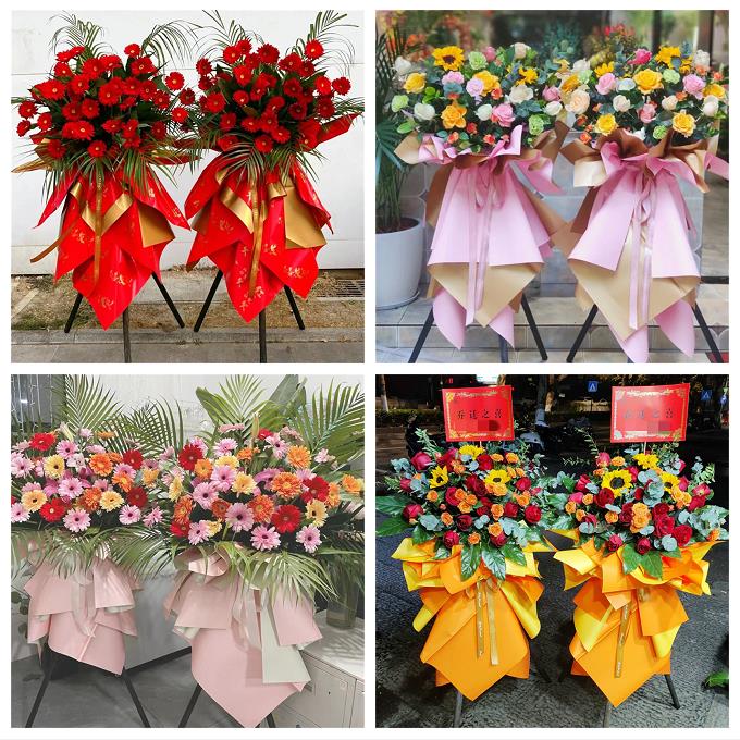 新店开张开业花篮鲜花云南丽江市古城区玉龙县永胜县同城速递上门