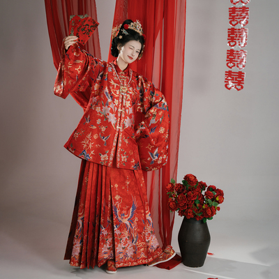 喜服定婚敬酒出阁领证回门服