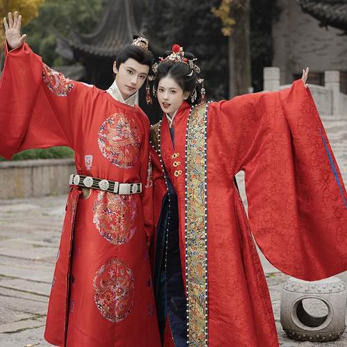 卿如故汉服明制婚服套装