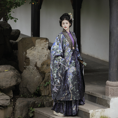 卿如故汉服明制套装一片式三件套