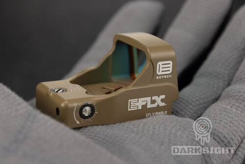 EFLX 550红点望远镜金属高透虹膜多层胶合玻璃镜片弹弓玩具备件
