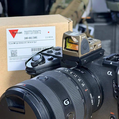 猎户座还原版rmr红点镜金属全息镜高清rmr镀膜模型弹弓玩具器高透