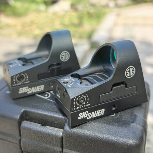 SIG ROMEO3 R3红点rms 14mm胶合高清镀膜模型弹弓玩具器高透件