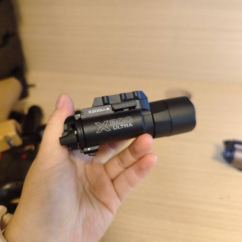 g17金属装饰格洛克配件战术手电筒冰凉玩具六一礼物高流明X300U