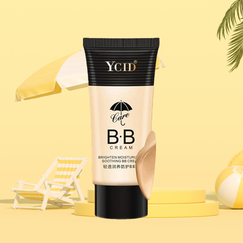 YCID施蒂[小护伞]轻透润养防护BB霜防晒隔离遮瑕保湿粉底液裸妆