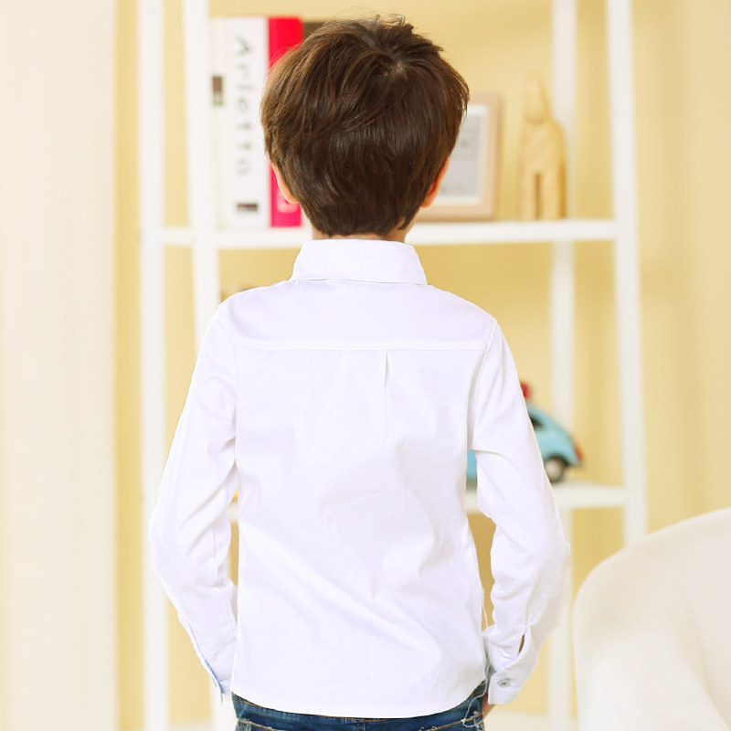 Chemise garcon à manche longue - Ref 2073318 Image 4