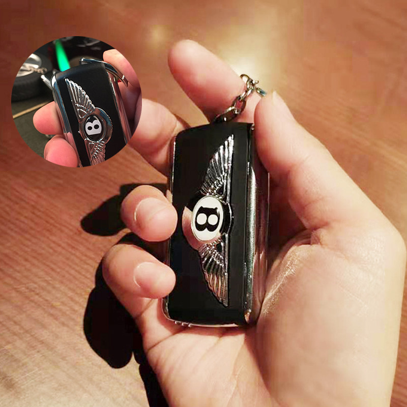 4s店创意个性2020款宾利钥匙打火机梅赛德斯钥匙扣豪车钥匙打火机