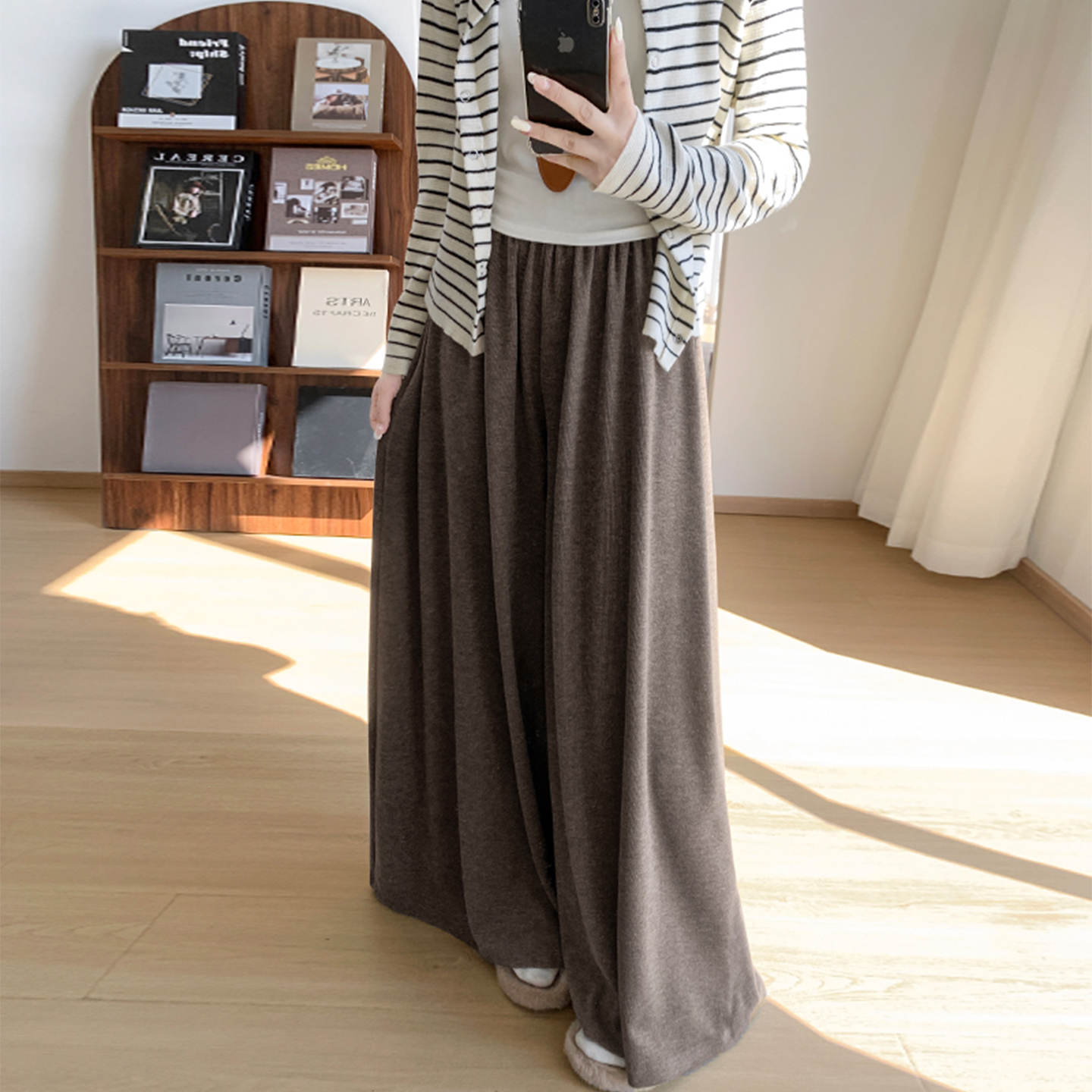 胖mm糯米山本裙裤女春秋大码显瘦