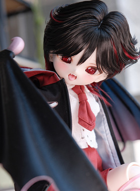 Eden造物间 男款软丝造型发 拼色狼尾 bjd/sd 3分 小三分 4分6分