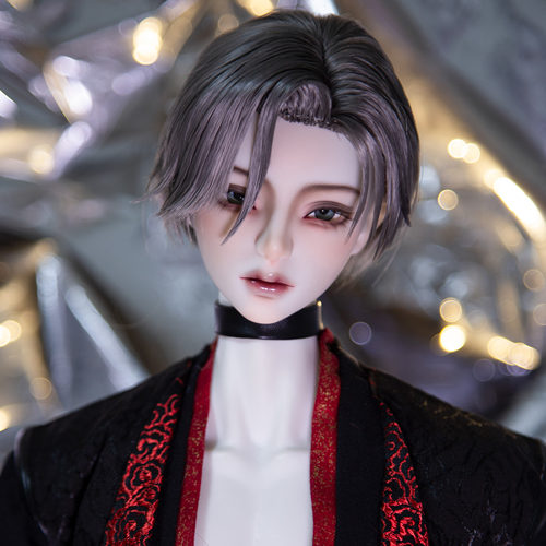 BJD假发造型手钩马尾夹