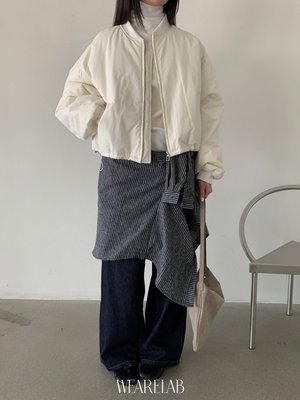 【WEARELAB】2025秋上新简韩百搭夹棉棒球服短外套