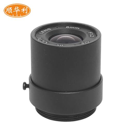 4/6/8/12/16/25mm-F1.2枪机镜头固定光圈CCD工业摄像机镜头 LENS