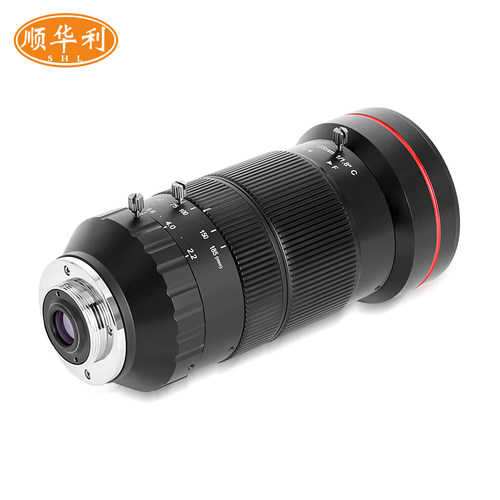 手动变焦镜头15-185mm长焦1/1.8英寸C接口工业相机镜头摄像机镜头