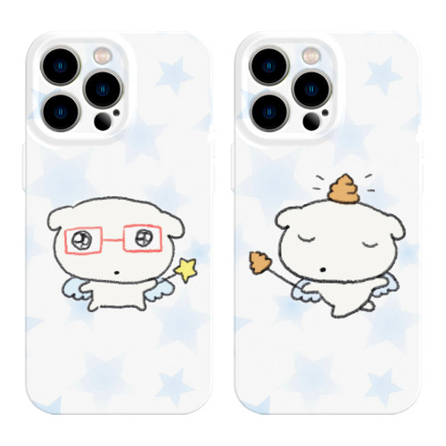 适用iPhone17promax苹果16手机壳15可爱14情侣13天使12华为mate70荣耀Pura80小米vivox200一加opporeno软nova