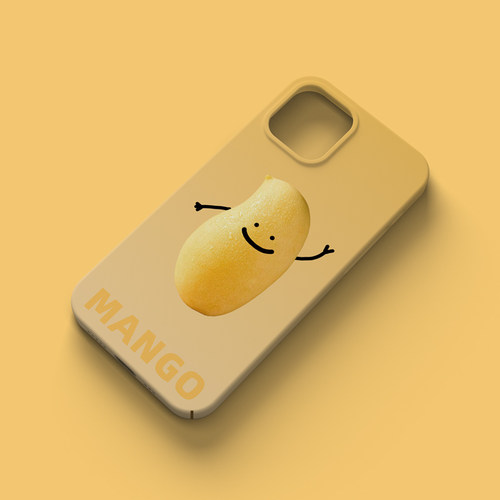 简约可爱芒果菲林手机硬壳