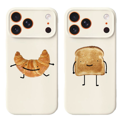 TPU适用iPhone17promax苹果16手机壳15情侣14吐司13可爱12华为mate70荣耀Pura80小米vivox200s一加opporeno12