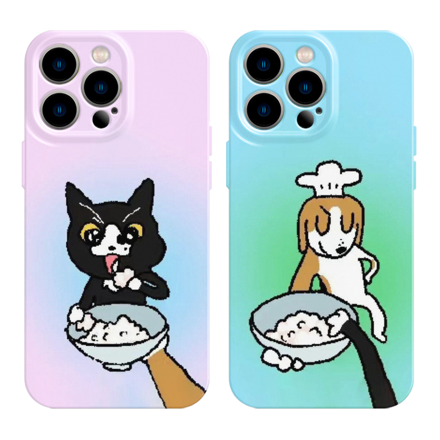 适用iPhone17promax苹果16手机壳15情侣14可爱13小猫12华为mate70荣耀Pura80小米vivox200一加opporeno软nova