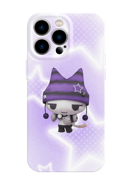 适用iPhone16promax苹果15手机壳14紫色13可爱12兔子17华为mate60荣耀Pura70小米vivox200一加opporeno软nova