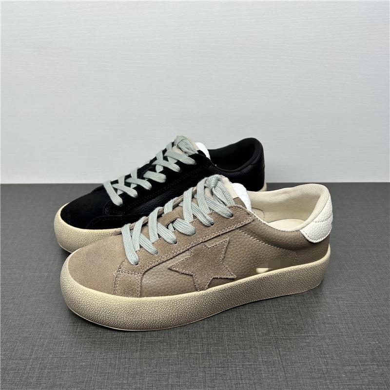 撤柜断码处理真皮女鞋春秋做旧平底休闲百搭舒适特价低帮学生板鞋