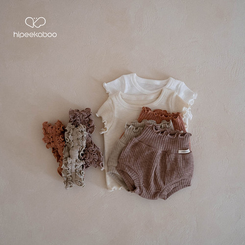 hipeekaboo儿童家居服休闲短裤