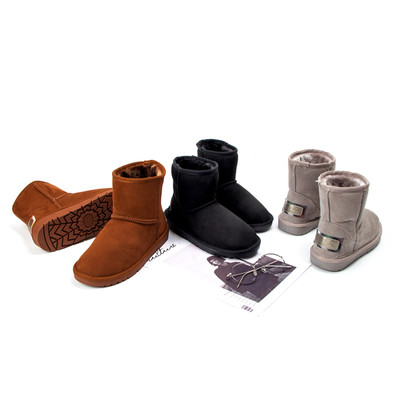 鹿得丝RODESKO2020冬季新款随意搭配福利雪地靴女保暖短靴