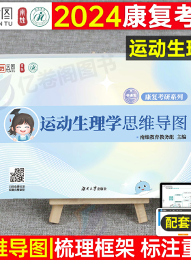 2026年南烛康复医学考研运动生理学思维导图考点知识点速记手册康复功能评定学解剖物理治疗学资料体育综合346损伤训练图谱背诵26