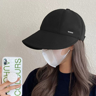 鸭舌帽 渔夫帽大头围帽子女秋冬季 赵露思同款 遮阳防晒帽女2025新款