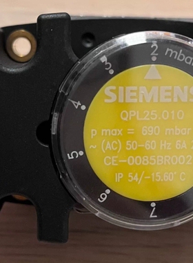 议价 QPL25.010西门子压力开关全新