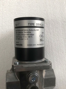 议价 DEVG20 DEVG25燃气电磁阀美德韦
