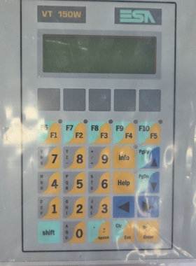 议价 意大利ESA VT150W文本显示器，全新原装带键盘操作面板