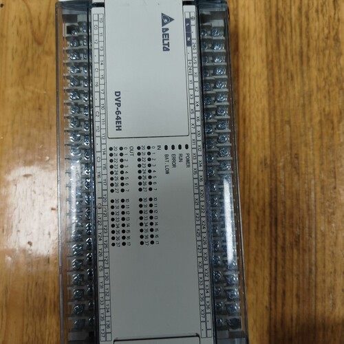 议价 台达PLC，DVP64EH00T3，V2.22版本。