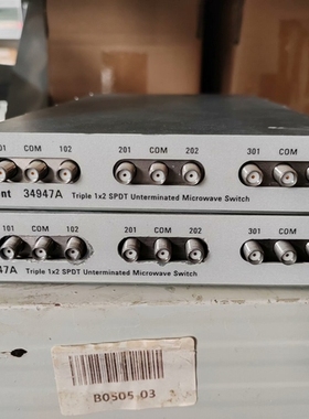 议价 Agilent 34947A Triple 1x2 SPDT