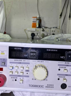 议价 供应菊水KIKUSUI二手TOS8830C绝缘耐压测试仪输入