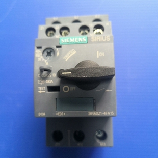 议价 西门子马达保护开关3RV6021-4FA15工程余货实物拍摄