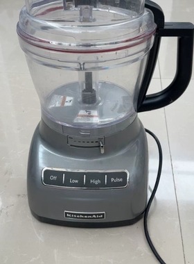 议价 美国Kitchenaid多功能切碎机料理机蒜蓉机，灰色机身，