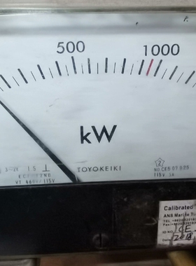 议价 东京计器TOYOKEIKI,拆机功率表，功能完好。