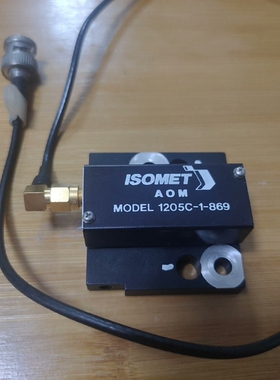 议价 isomet激光声光调制q开关1205c，售出不退