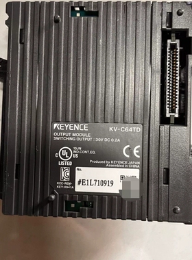 议价 KEYENCE KV-C64TD输出模块30VDC 0.2A