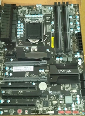 议价 库存EVGA P55 SLI主板 支持1156针CPU 三代