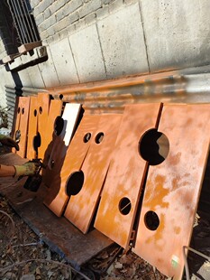 影视戏曲舞台京剧黄梅戏古犯人刑具虎头枷锁鱼木枷手脚镣木制道具