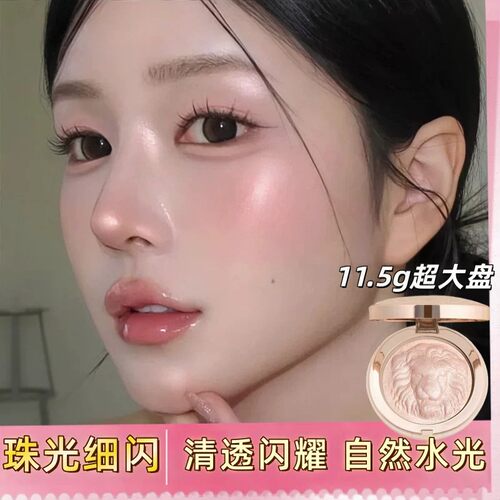 李佳奇推荐高光生姜细闪鼻子脸部提亮立体修容钻石爆闪粉卧蚕珠光