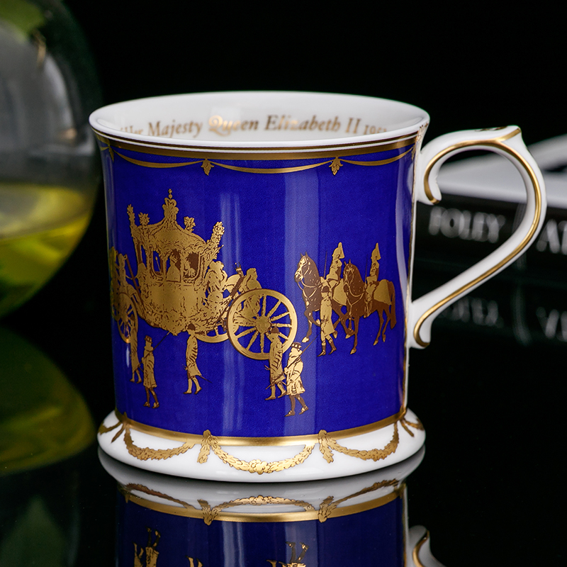 皇冠德贝瓷女王2003马克杯咖啡