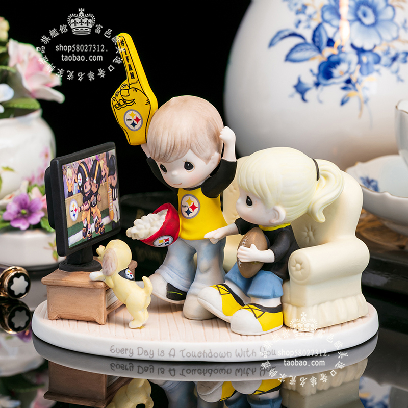 水滴娃娃陶瓷美式足球NFL橄榄球