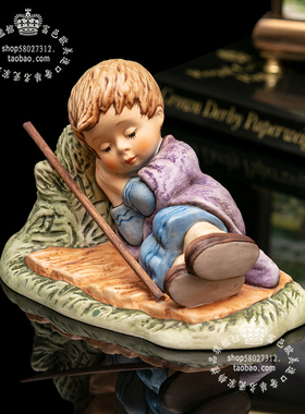 hummel牧羊人陶瓷欧式人物摆件