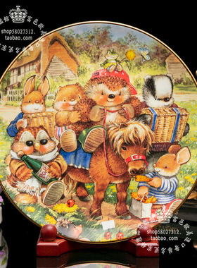 RoyalDoulton好伙伴1997瓷盘