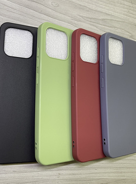 简约纯色适用百事乐X13promax手机壳X13PRO肤感素材L202108保护套