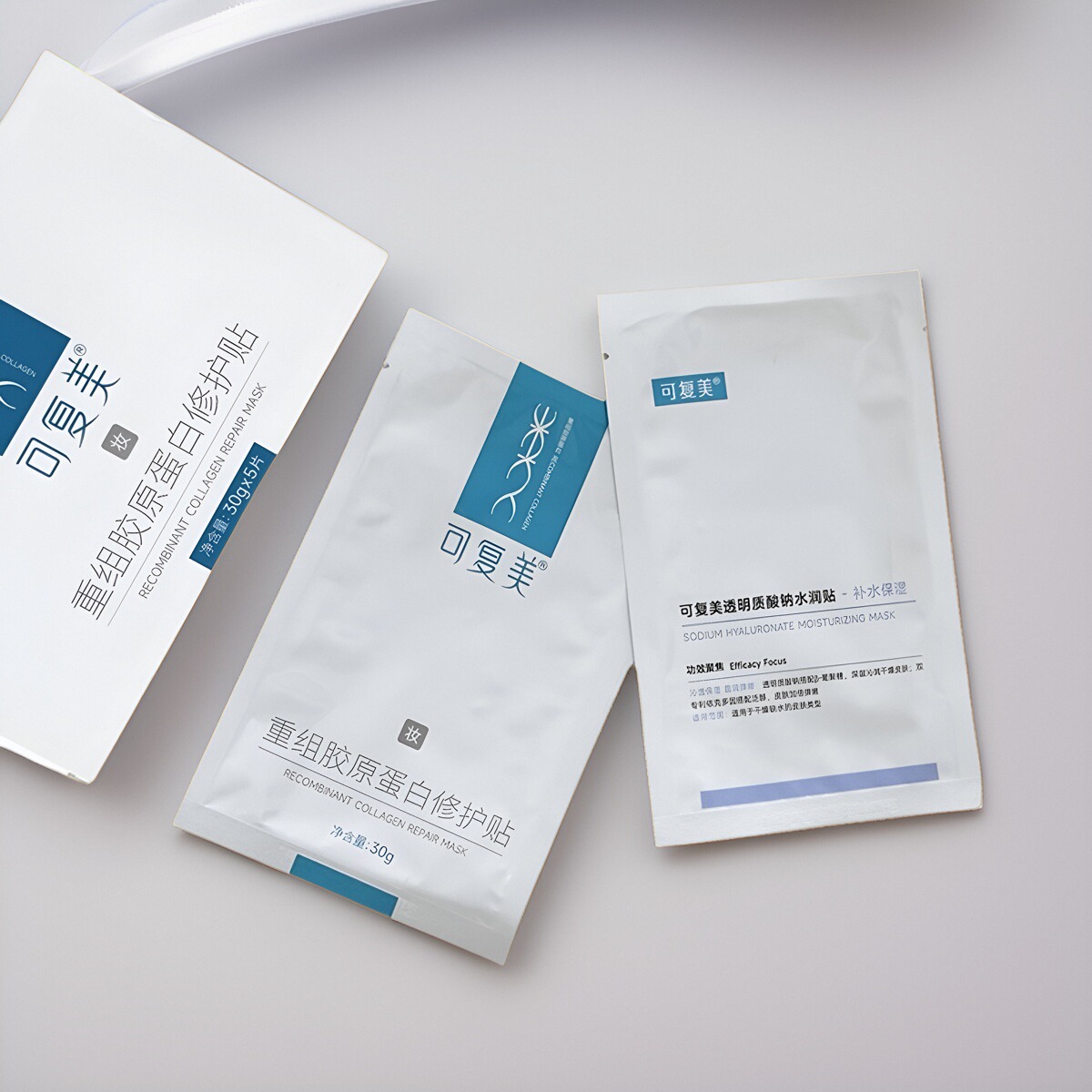 补水保湿舒缓面膜可复美贴片