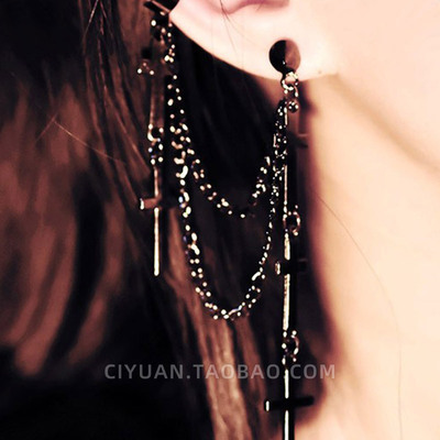 taobao agent Earrings, chain, Lolita style