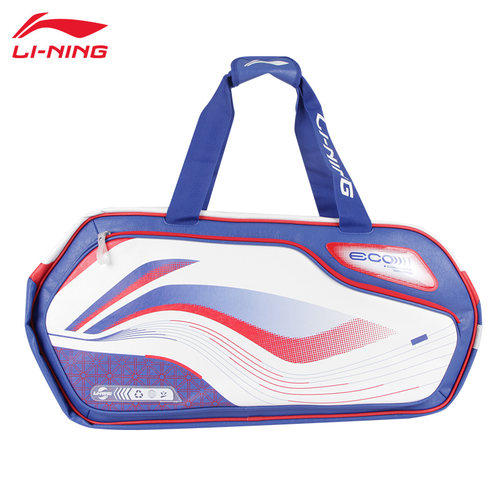 李宁羽毛球包ABJU013大容量运动装备球拍专用手提矩形包